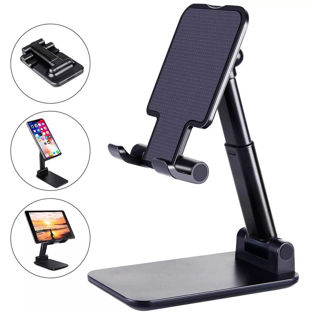 Suporte de Celular Portátil Dobrável Ajustável Mesa Universal