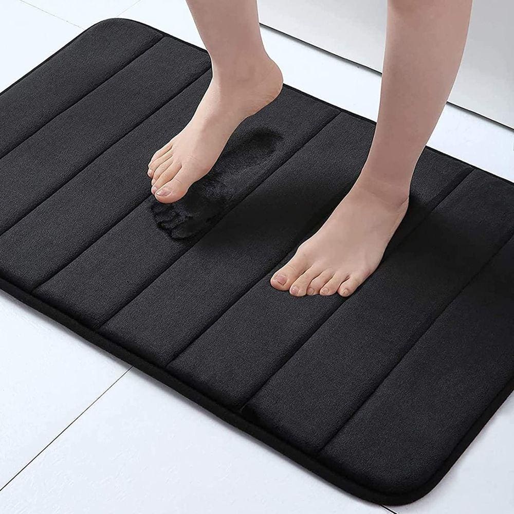 Tapete de banho Memory Foam Buganda 60x40cm ultramacio antiderrapante