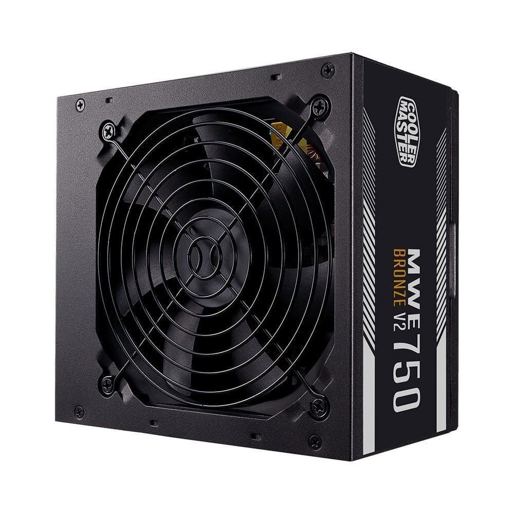 Fonte Cooler Master 750W 80 Plus Bronze V2 Não Modular Pfc