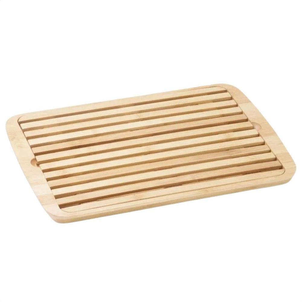 Migalheira Para Paes Em Bambu Com Grade Removível Mimo Style