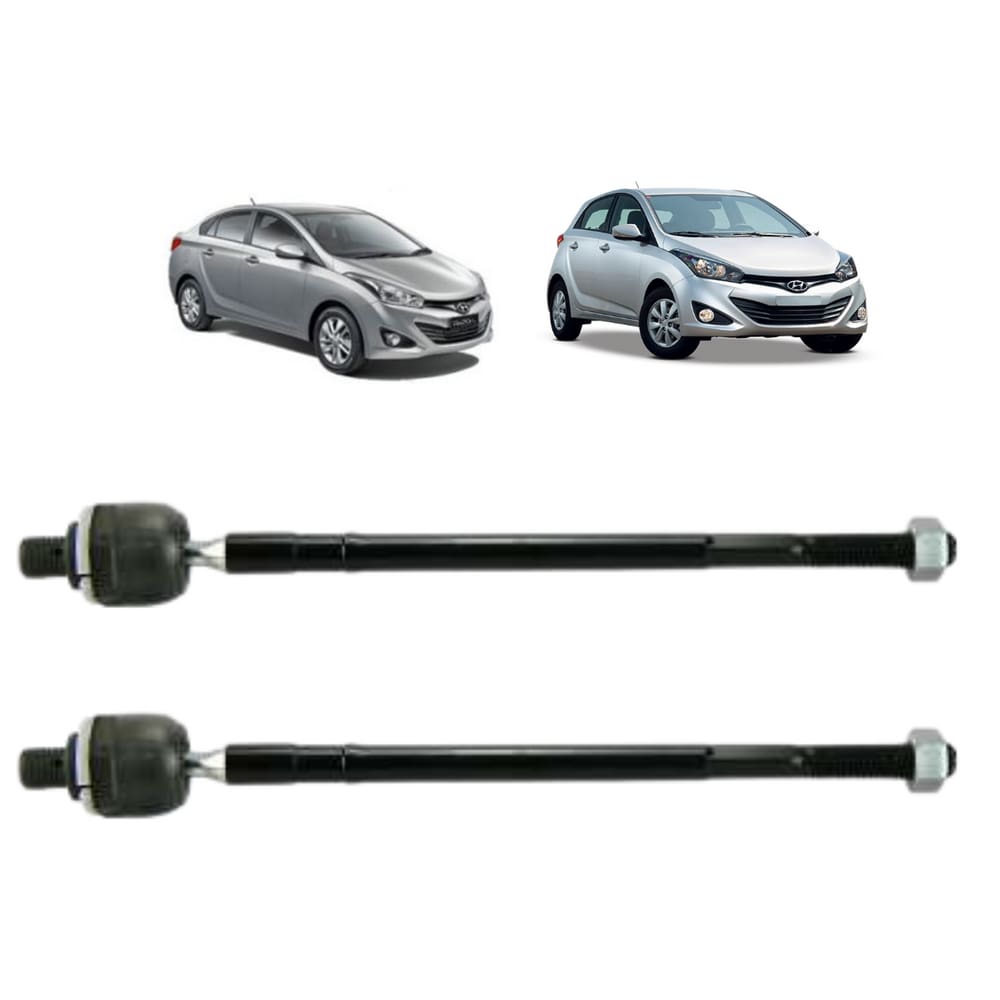 Terminal Axial Dianteiro Esquerdo + Direito Nakata Hyundai Hb20 S 2012 A 2020