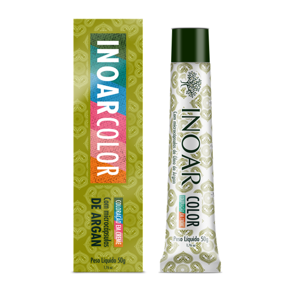 Inoar Color Vermelho 0/6 - Coloração 50g
