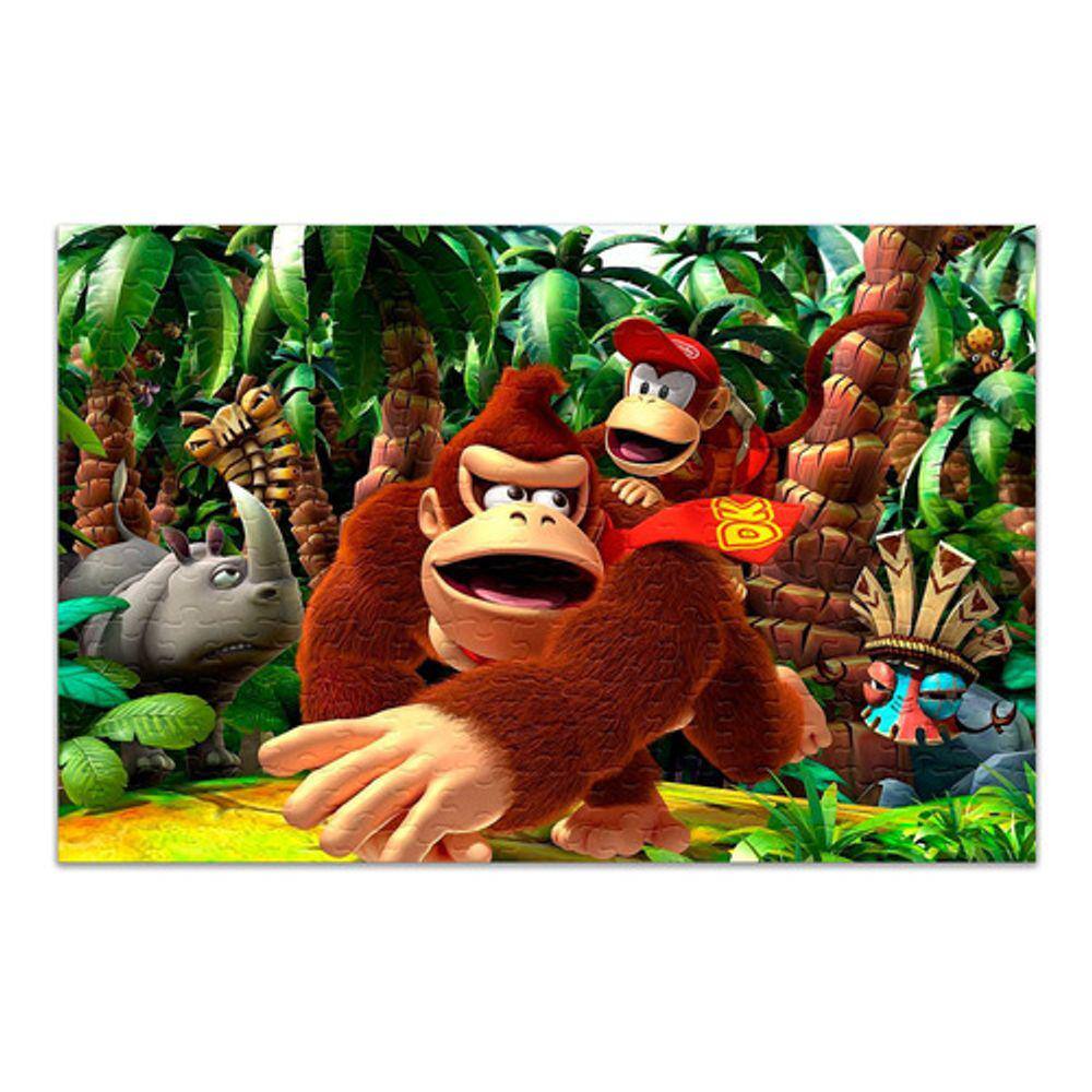 Quebra Cabeça Personalizado Donkey Kong 120 Peças