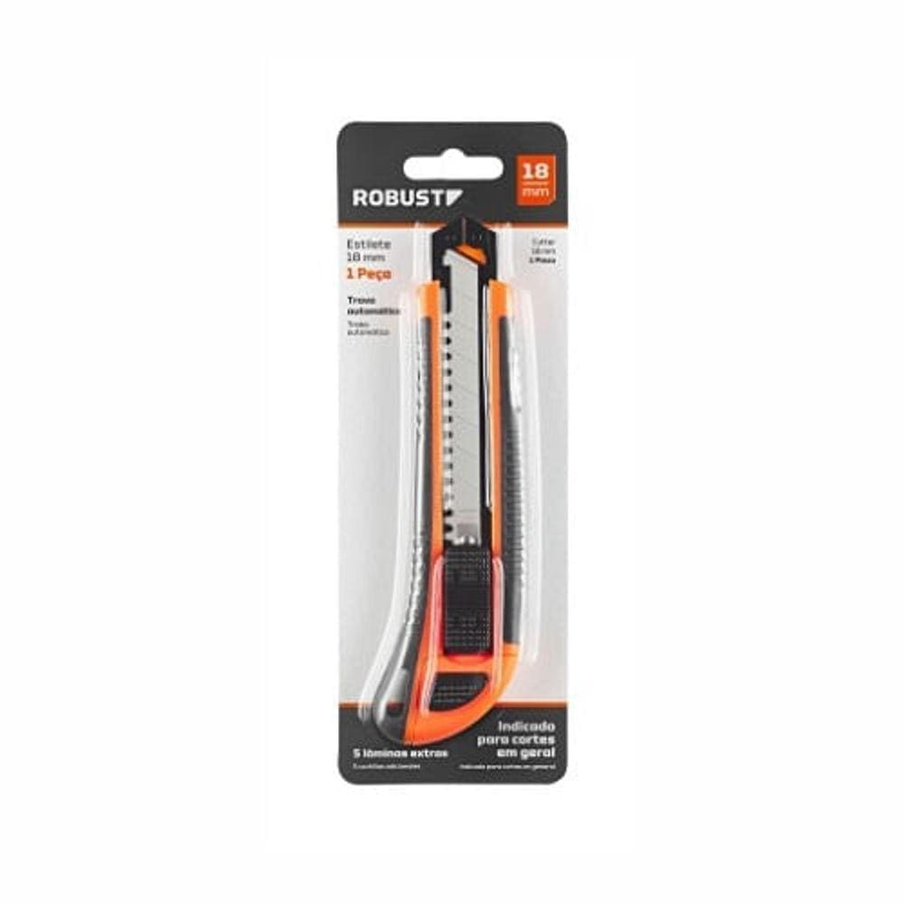 Estilete 18MM Com/05Laminas S93201018 ROBUST