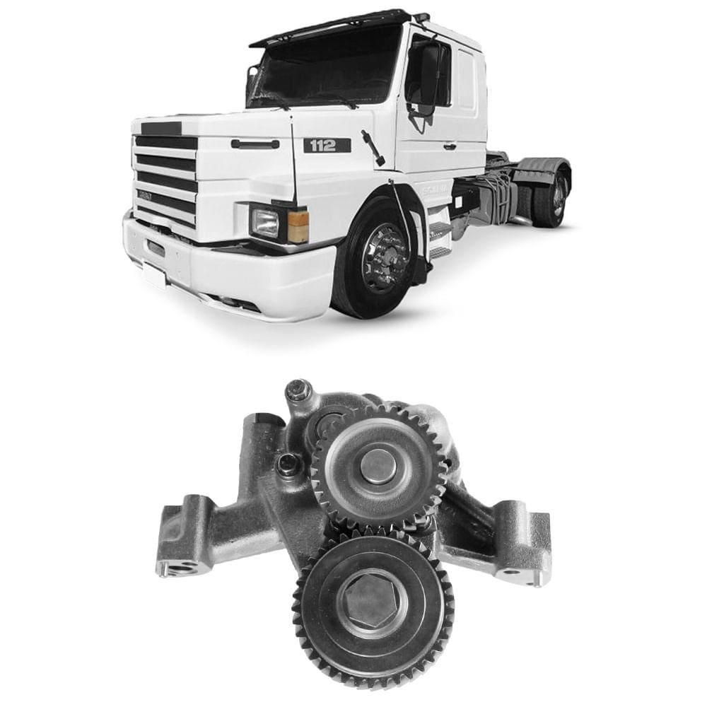 Bomba Óleo Motor Scania T112 T113 89 a 98 Indisa 55170