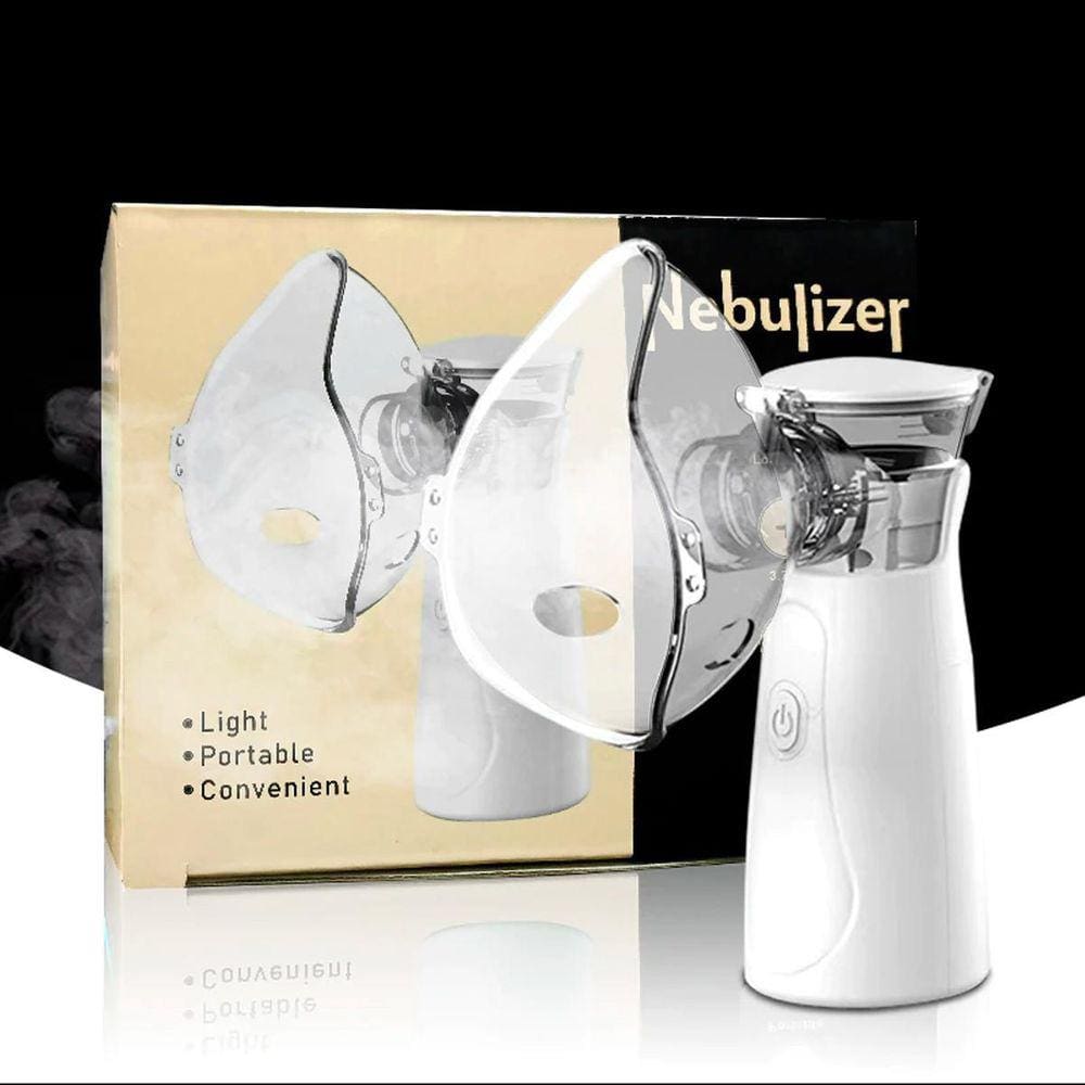 Inalador Portátil A Pilha Ideal Para Adultos E Crianças