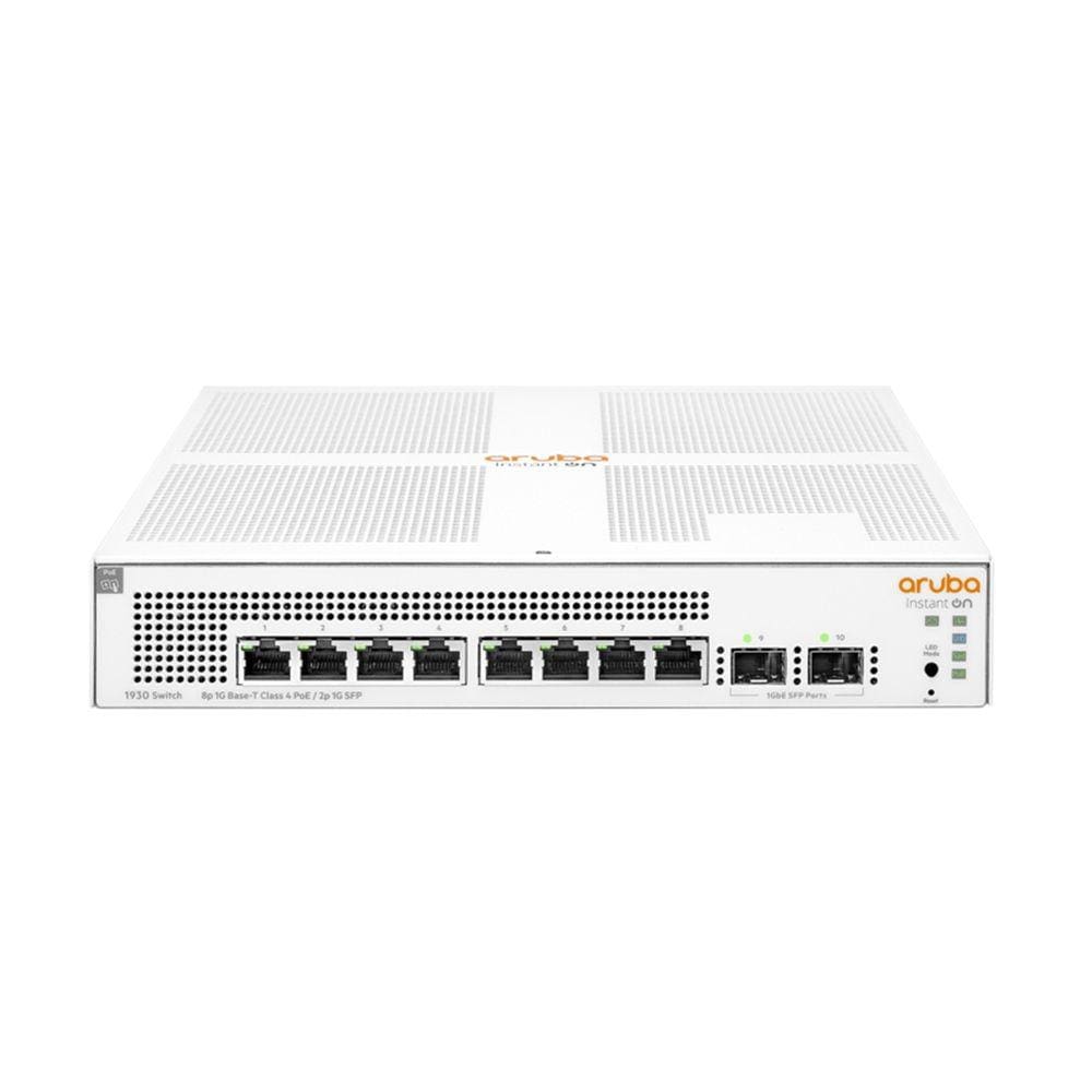 Switch Aruba 1930 8G Poe + 2SFP (124W) - JL681A