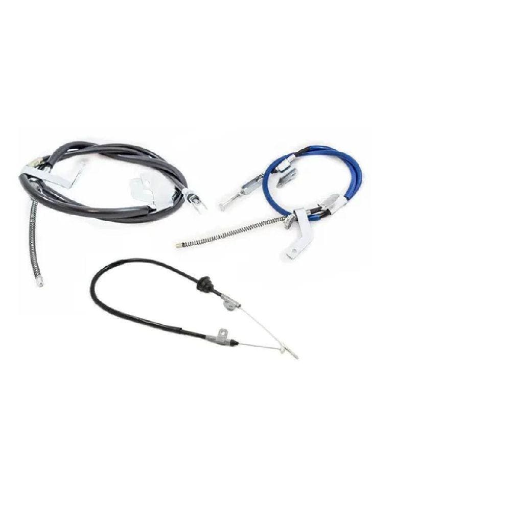 Kit Cabo Freio De Mão Hilux Pitbull - 3 Pçs