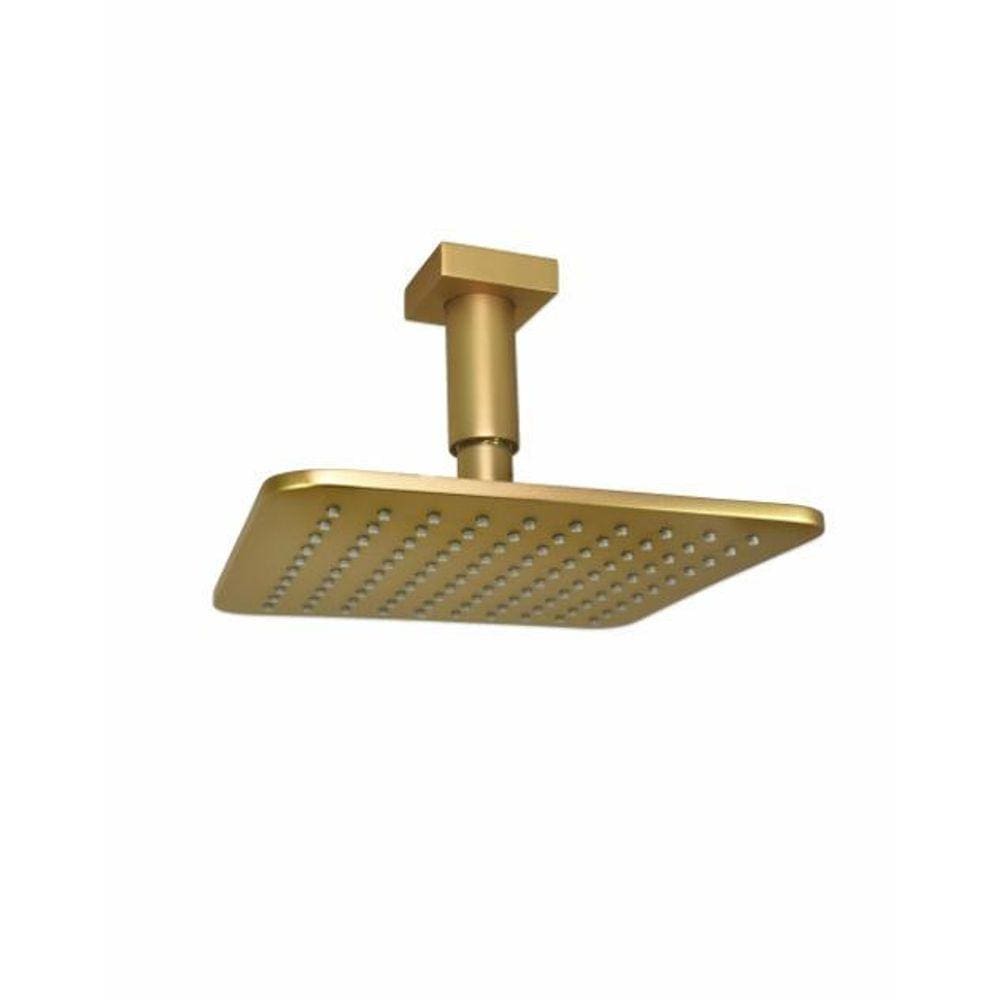 Chuveiro De Teto Dom Dourado Fosco