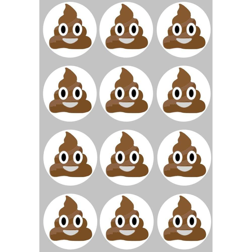 12 Imãs de Emoji - Diversão para Geladeira e Quadros
