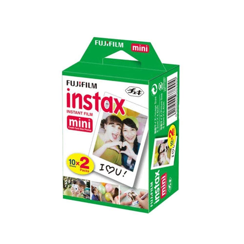 Filme instantâneo Fujifilm INSTAX Mini 20 folhas para Mini 8 e 9