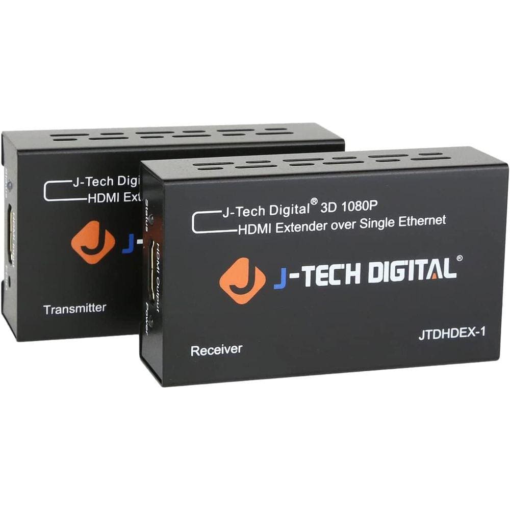 Extensor HDMI J-Tech Digital Single Cat 5E/6 Full HD 1080P