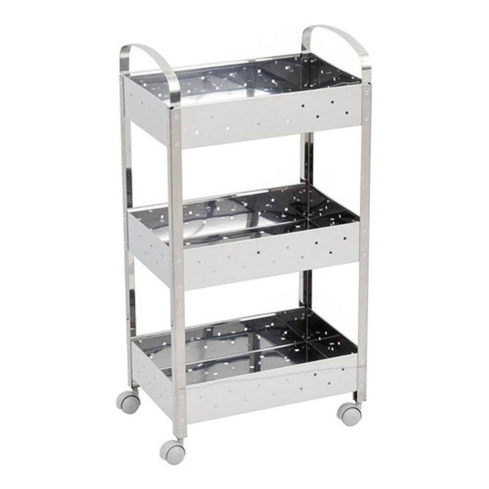 Carrinho Modular Multifuncional Com Rodinha 77X28X40Cm