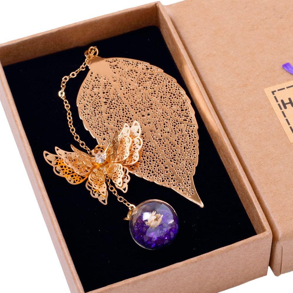 Marque Toirxarn Leaf com pingente de boleta 3D para mulheres