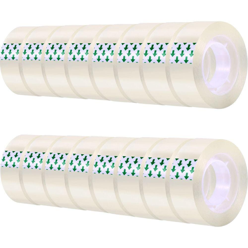 Recargas de fita transparente Shappy 16 Rolls 18 mm x 30,5 m