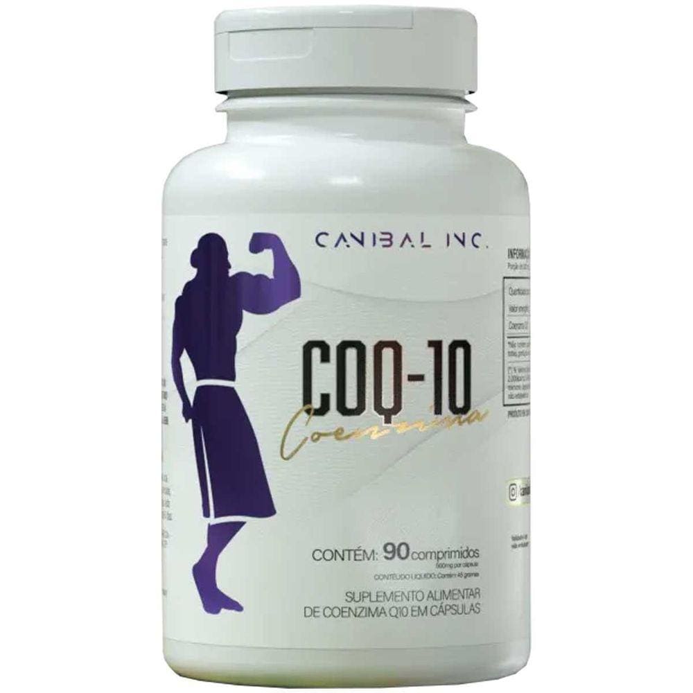 Coenzima Q10 200Mg Canibal Cq-10 Ubiquinona 90 Comprimidos