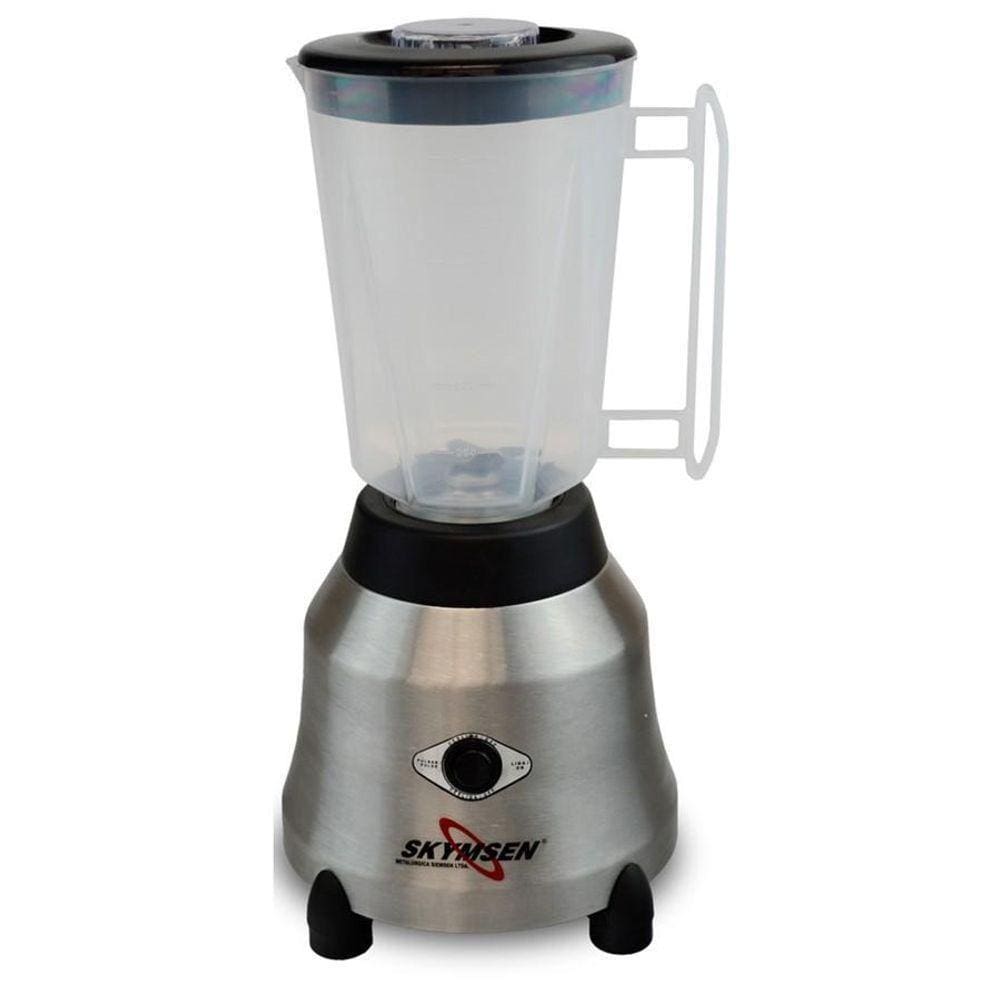 Liquidificador Inox 1,5 Litros, Copo Plástico, Alta Rotaçao, Lt 1,5 N - Skymsen 127v 127v