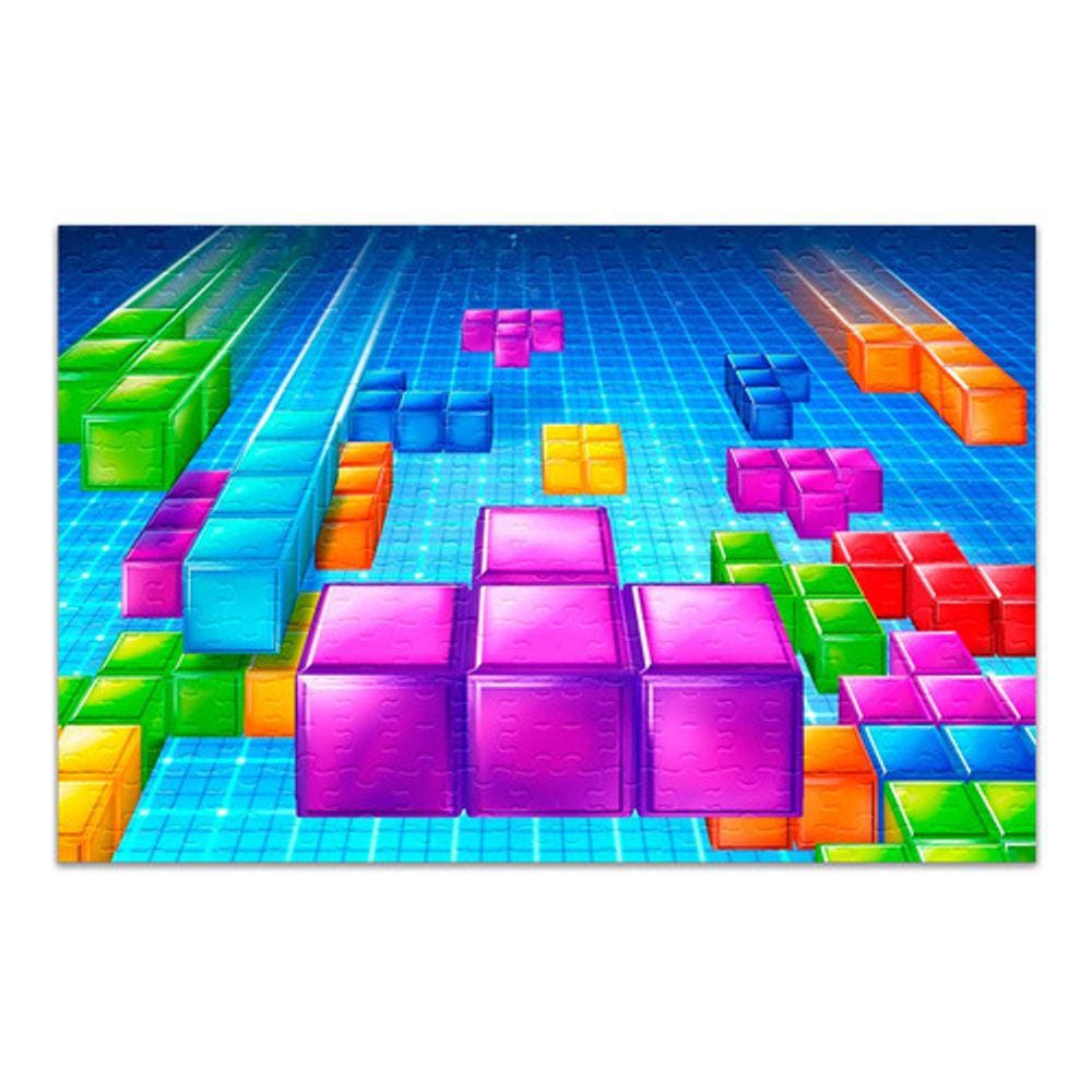 Quebra Cabeça Personalizado Tetris 120 Peças