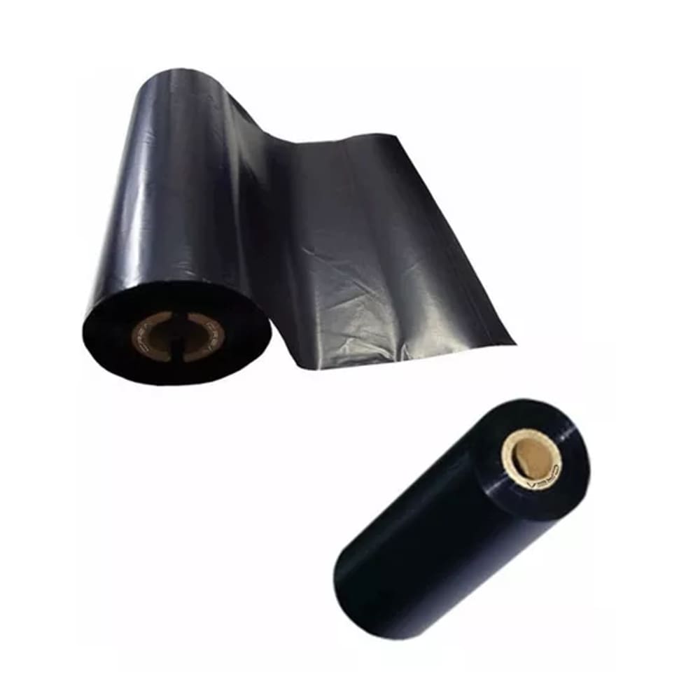 Ribbon de Cera Preto 110x91 Premium TTR - Caixa c/ 8 rolos p/ Argox Zebra Elgin Sato Godex Dascom | MASTERCORP