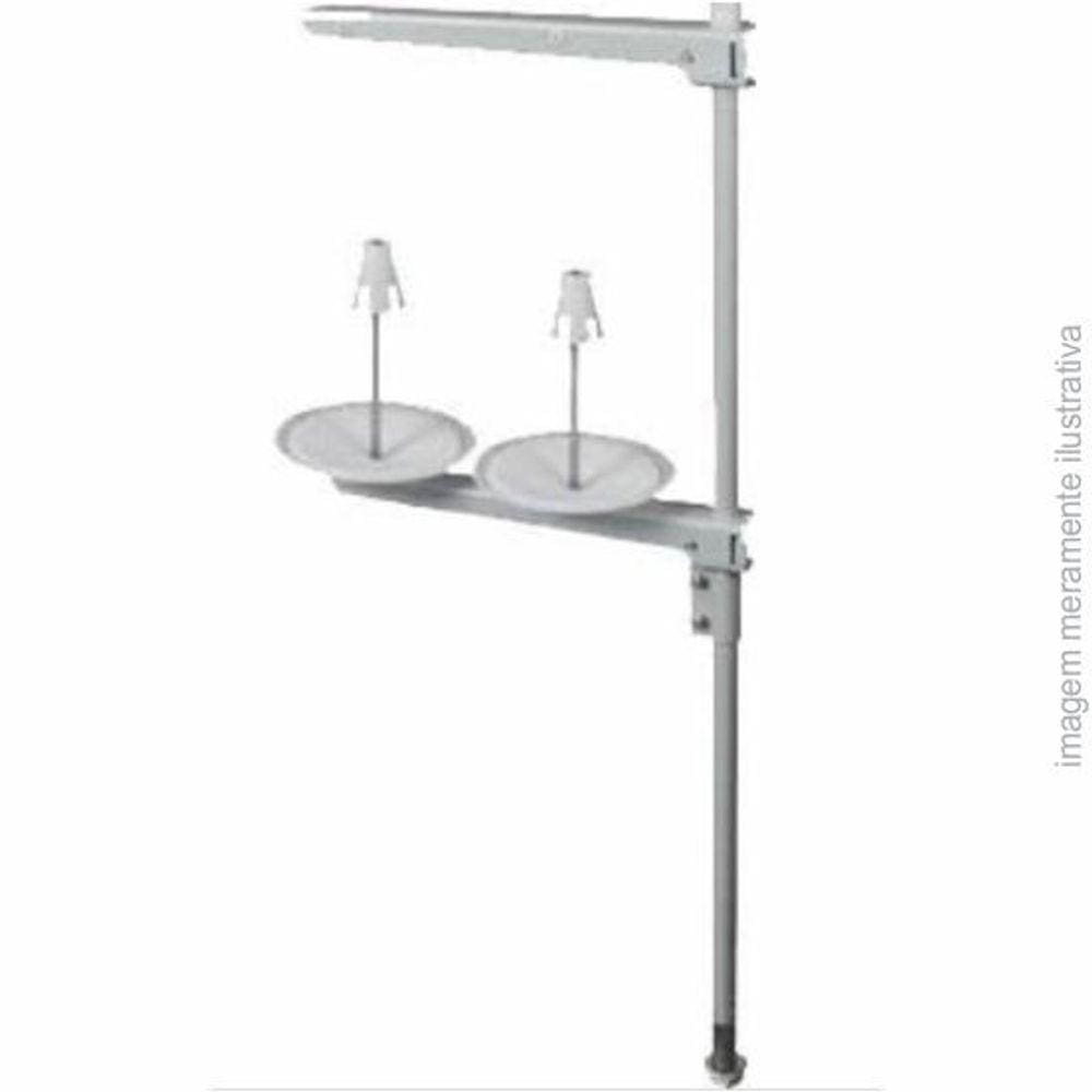Porta Fio De 2 Cones De Linha Para Máquina De Costura Industrial