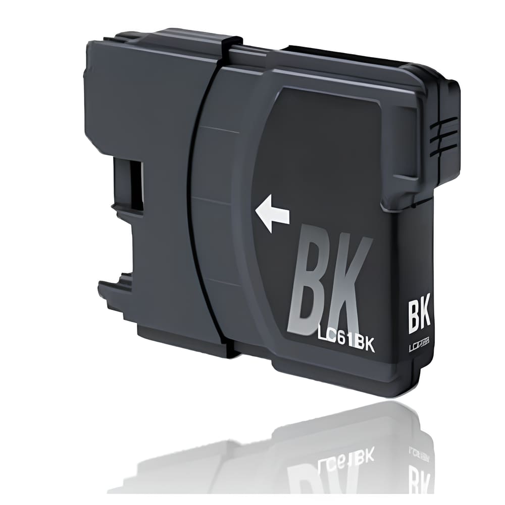 Cartucho Para Brother MFC-5490CN LC61BK Compatível