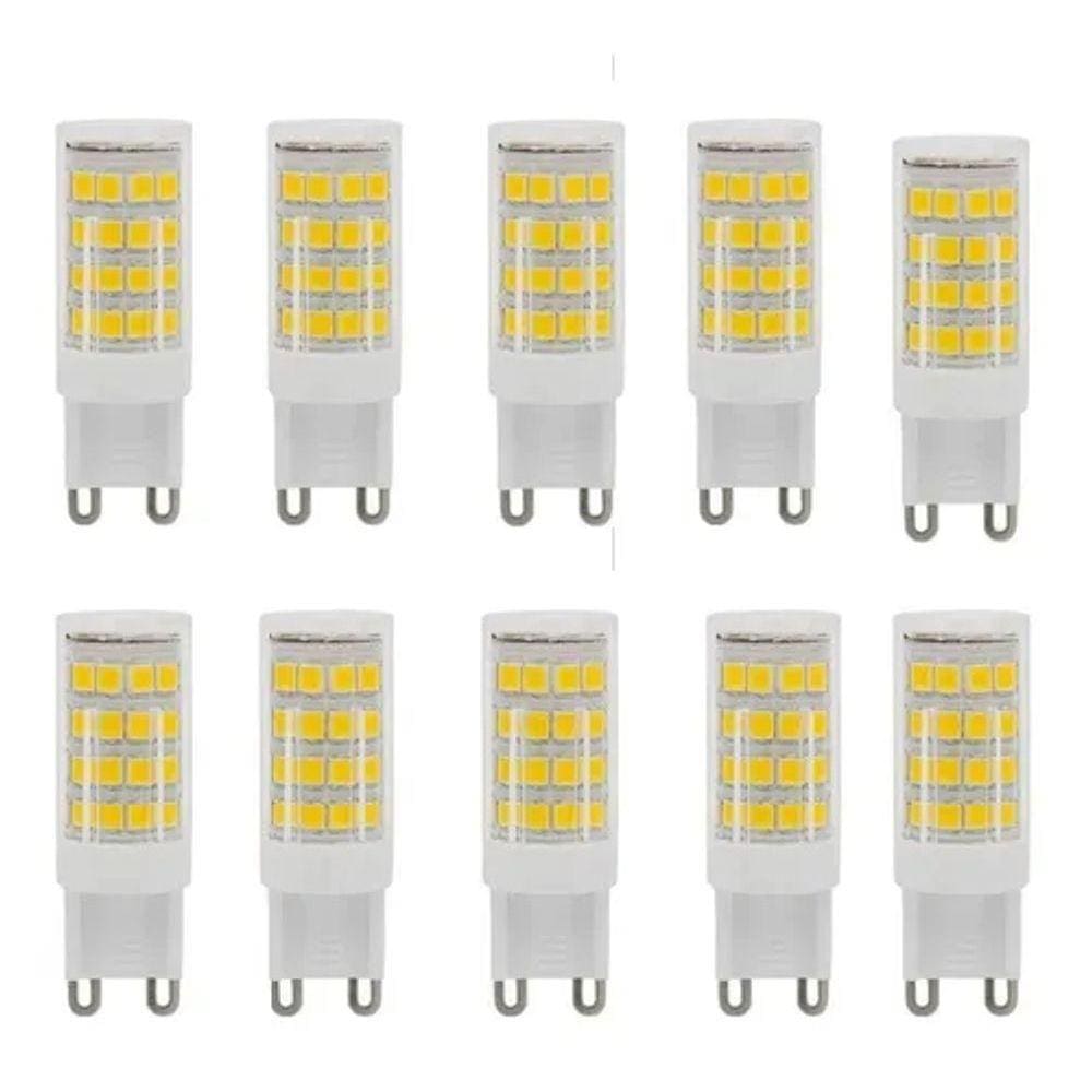 Lâmpada Halopin G9 5w Lustre Arandelas Kit 10 Unidades