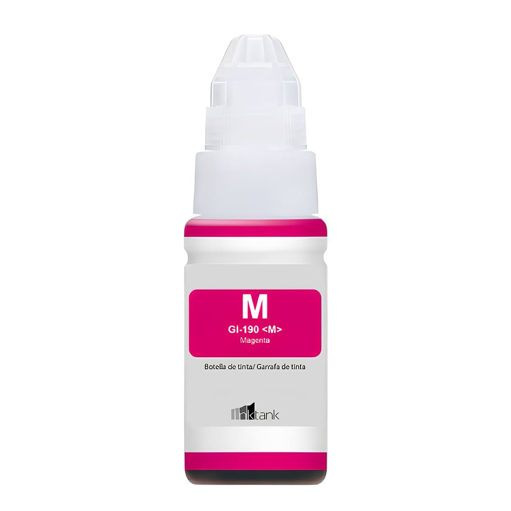 Refil de Tinta para Canon G4110 GI-190 Magenta Compatível