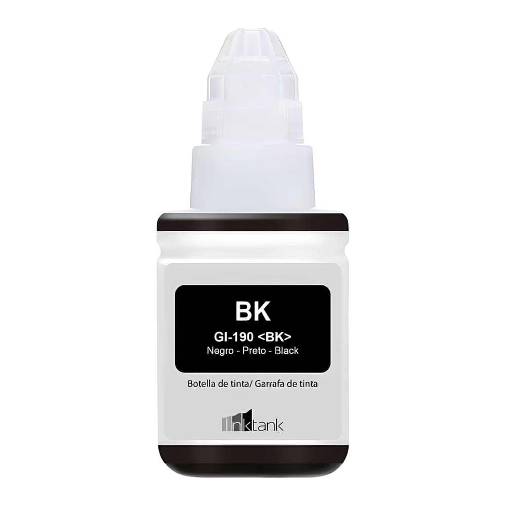 Refil de Tinta para Canon G4110 GI-190 Black Compatível