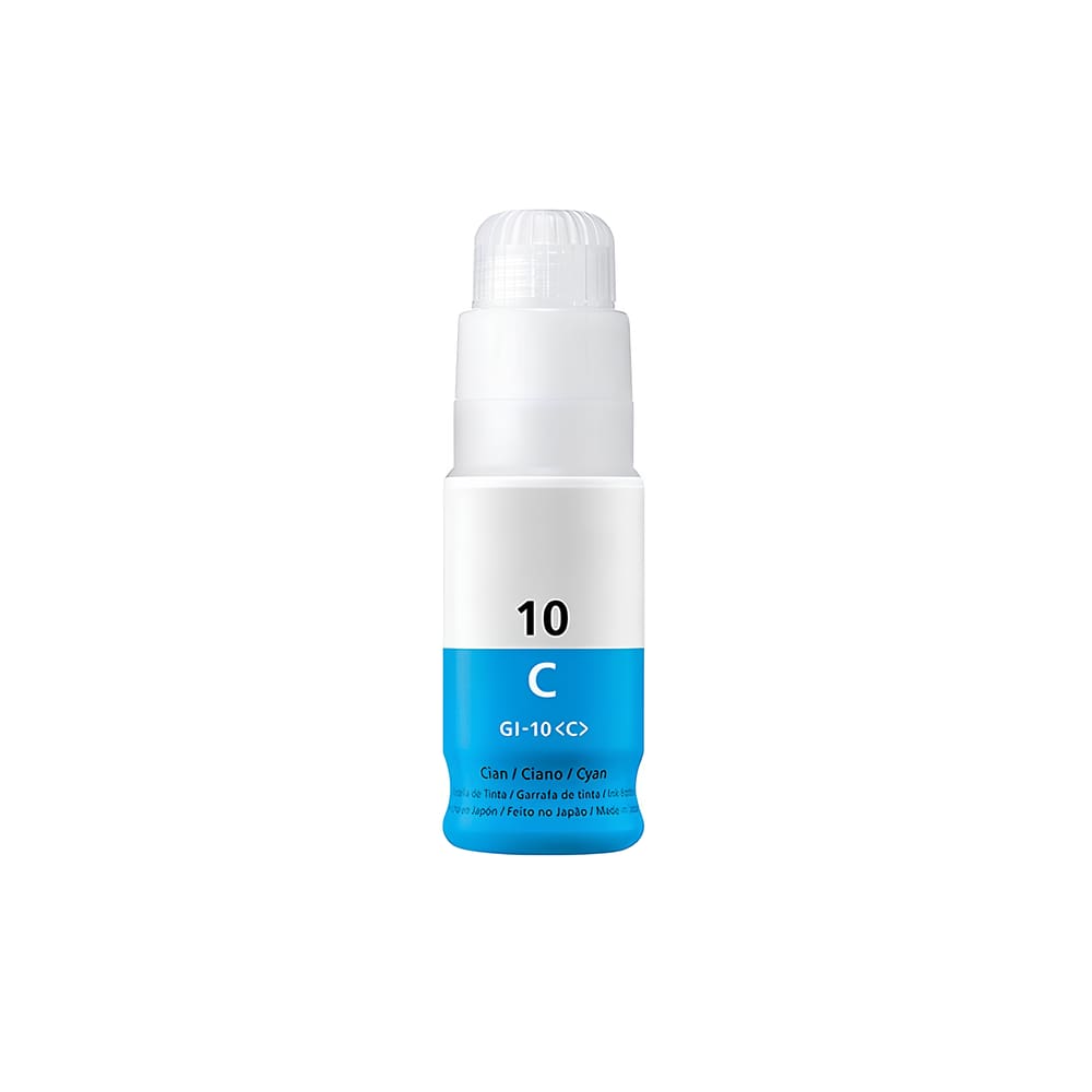 Refil de Tinta para Canon GM4010 GI-10 Cyano Compatível