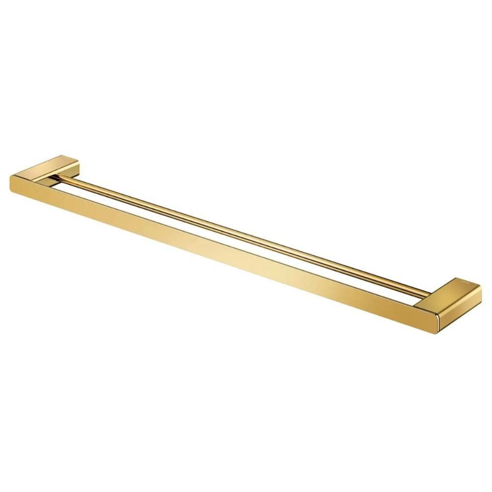 Toalheiro Barra Duplo Docol Flat 1013743 Ouro Polido