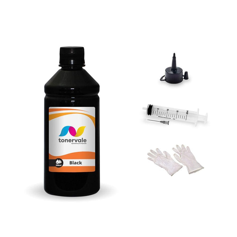 Tinta Para Epson L4150 L4160 L4260 T504 Black 250ml Platinum