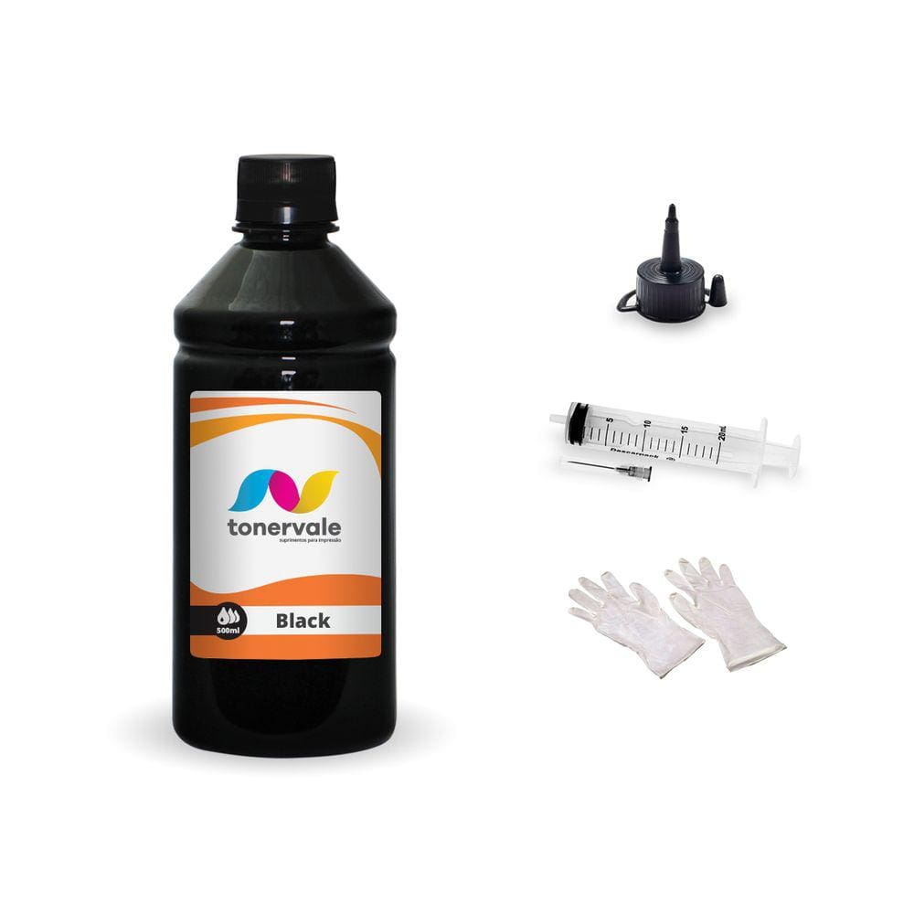 Tinta Para Epson L375 L365 L355 T664 Black 500ml Platinum