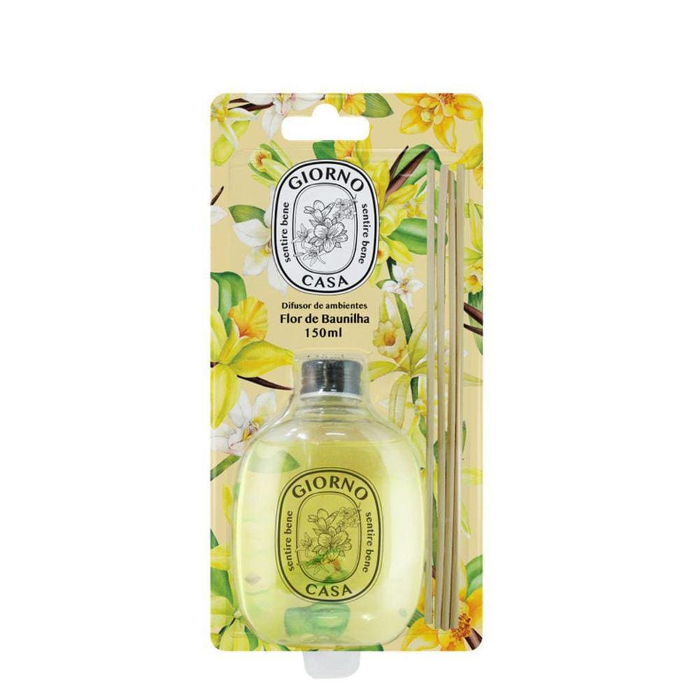 Difusor De Ambientes Giorno Flor De Baunilha 150Ml