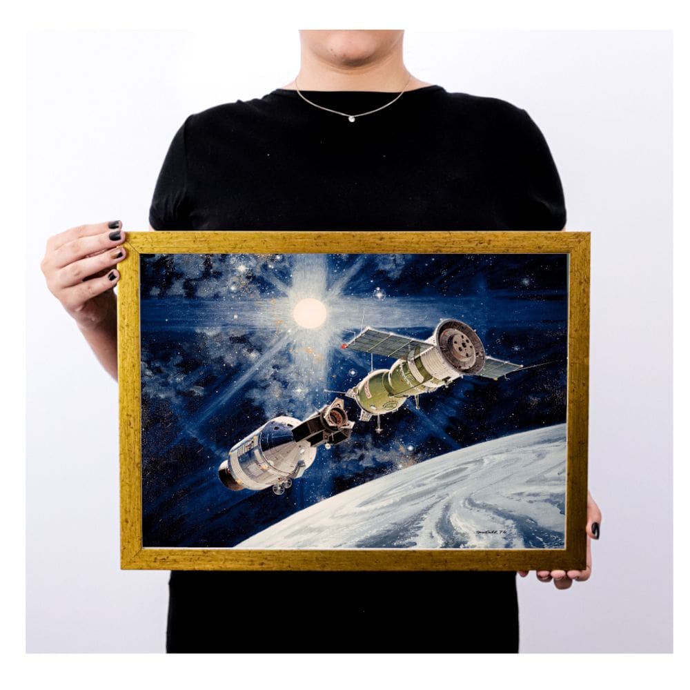 Quadro decoração esquerda retro vintage astronomia drd3418