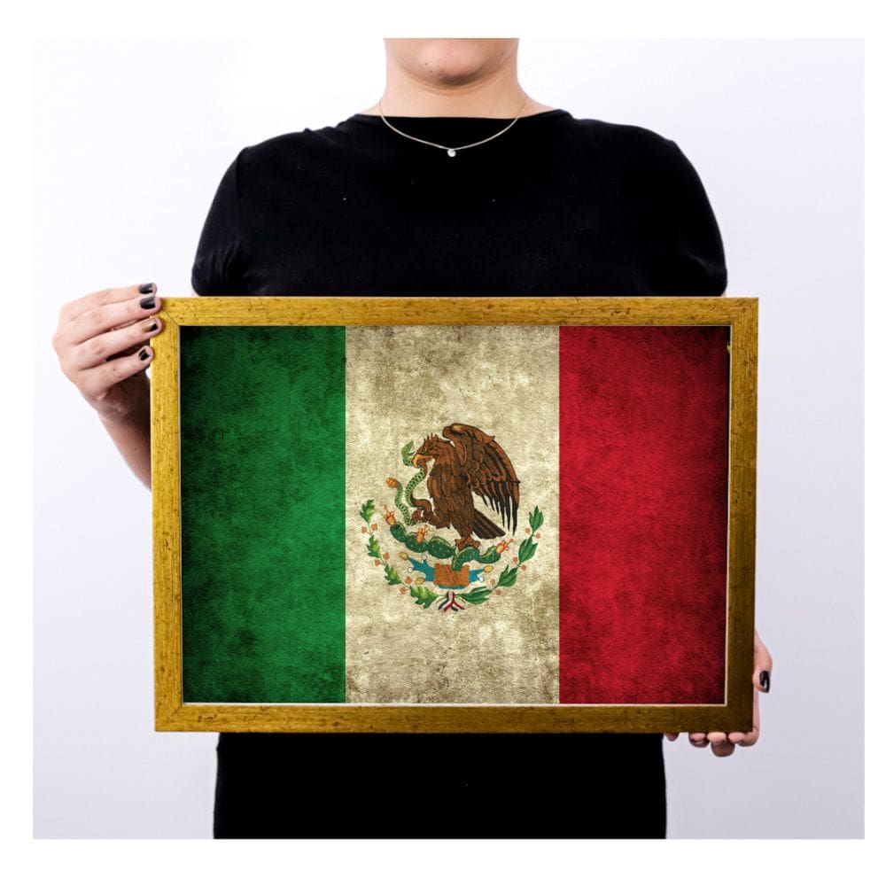 Quadro decoração retro vintage mexico drd2716