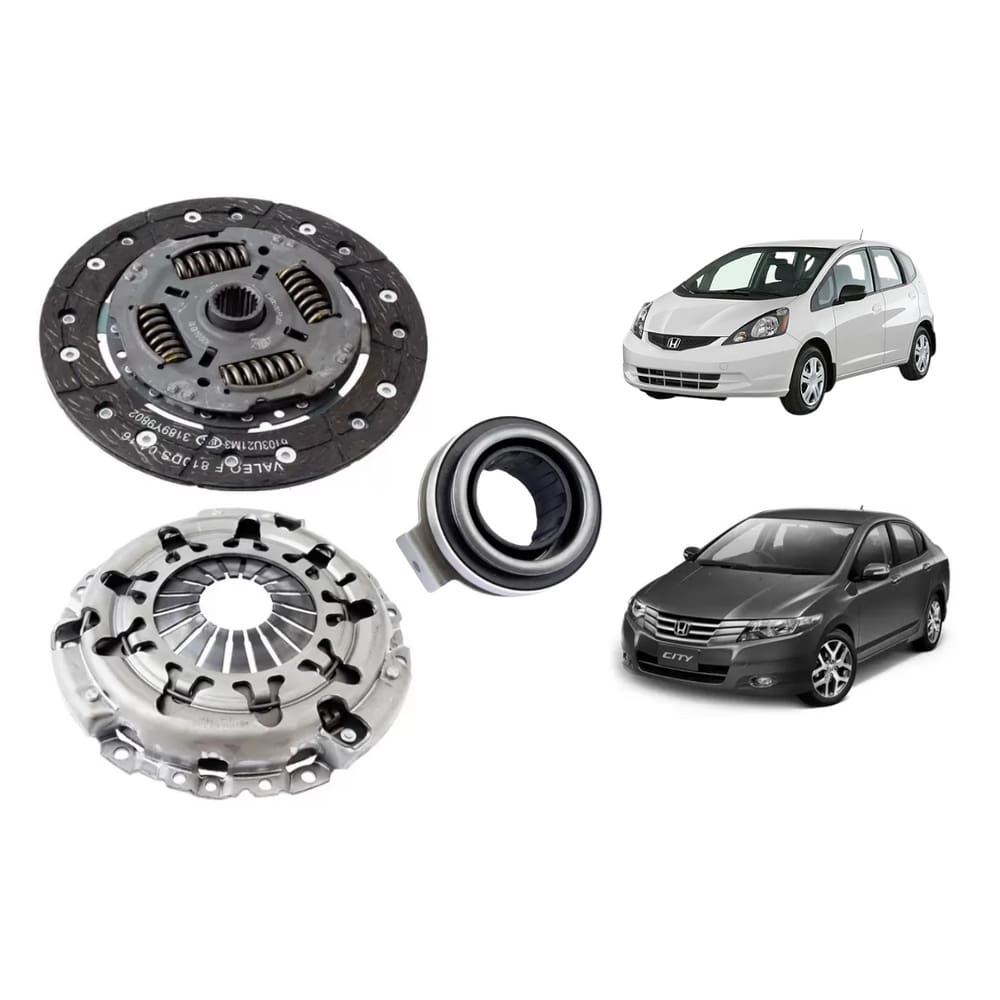 Kit Embreagem Honda City 1.5 16V 2010 A 2021 Lukrepset