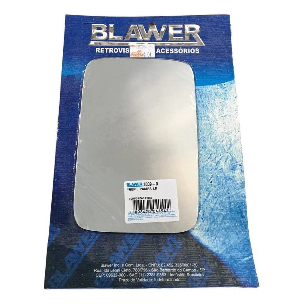 Lente Espelho Retrovisor Pampa Direito