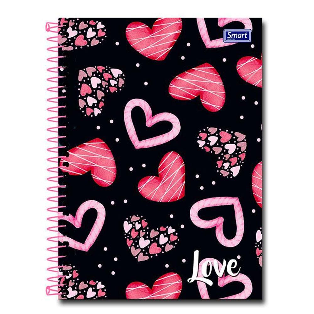 Caderno Universitário CD LOVE 20MT 320fl - SMART