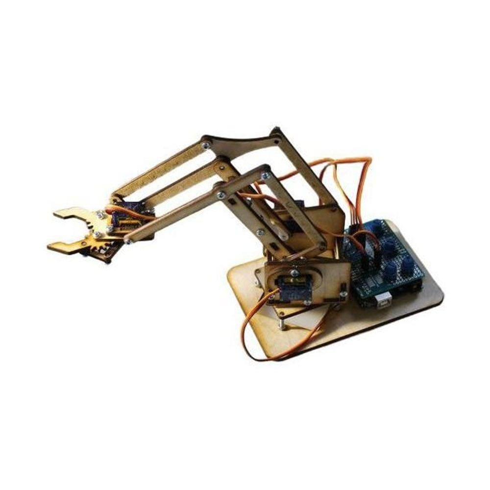 Kit Braco Robotico Em Mdf