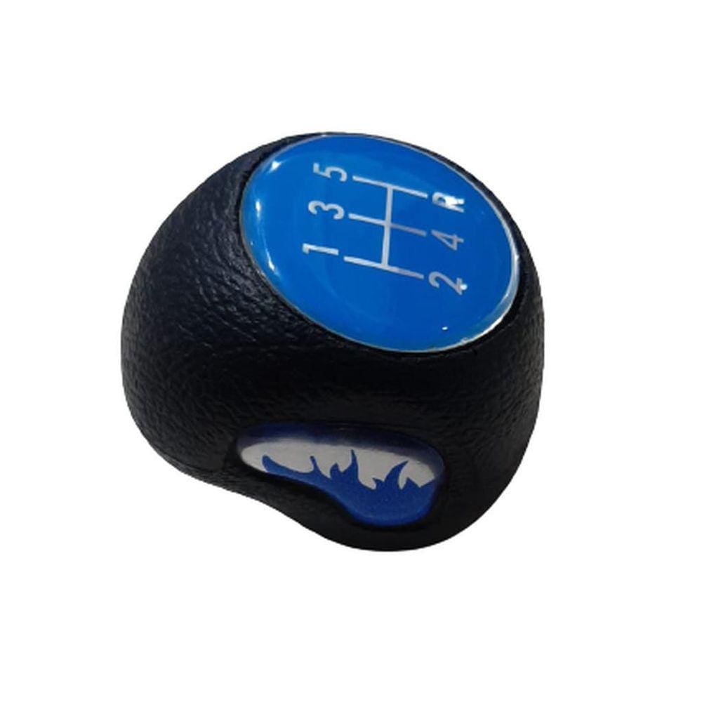Bola Bolinha Manopla Câmbio Esportiva Para Linha Fiat Azul