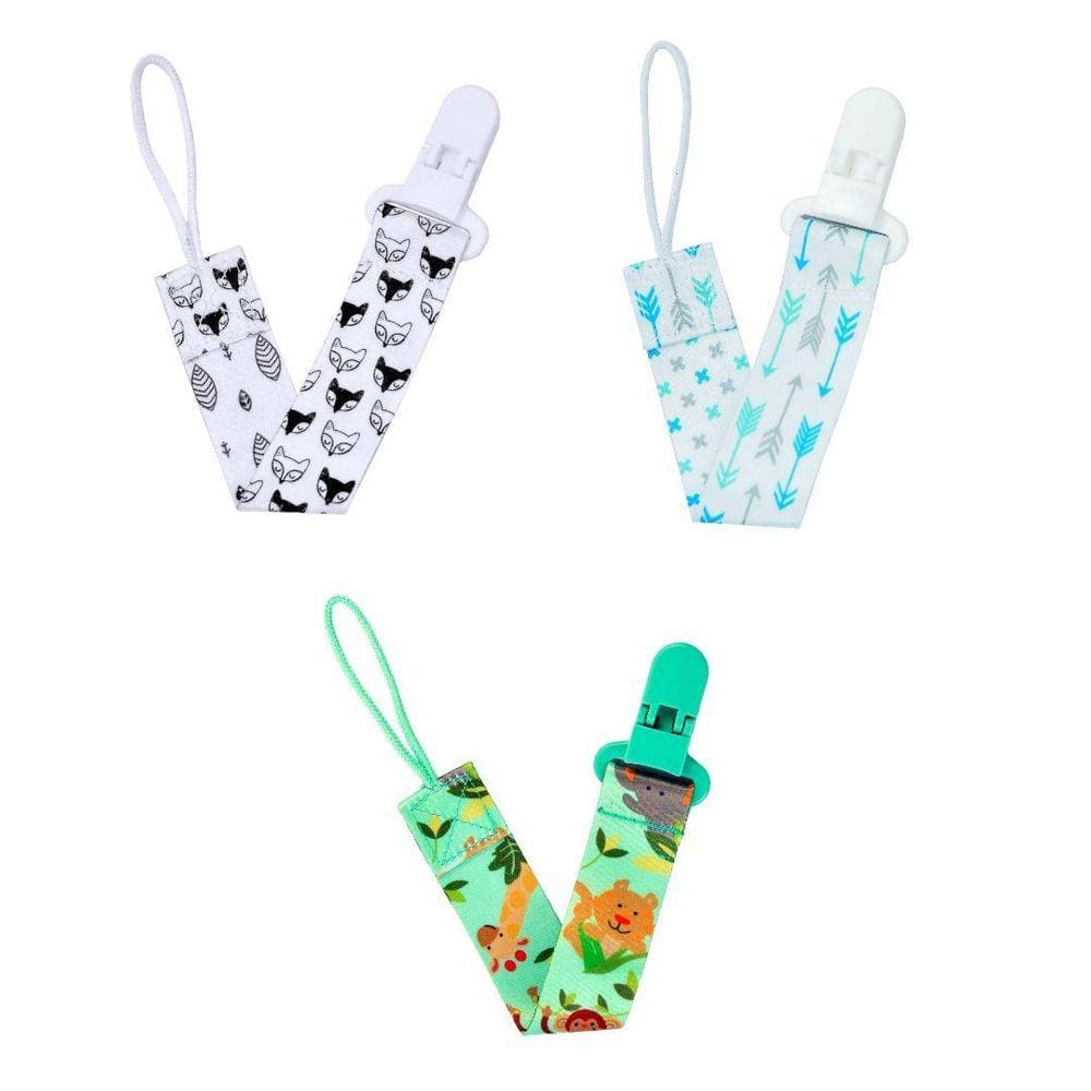 Kit 3 Prendedor De Chupeta Pietra Baby
