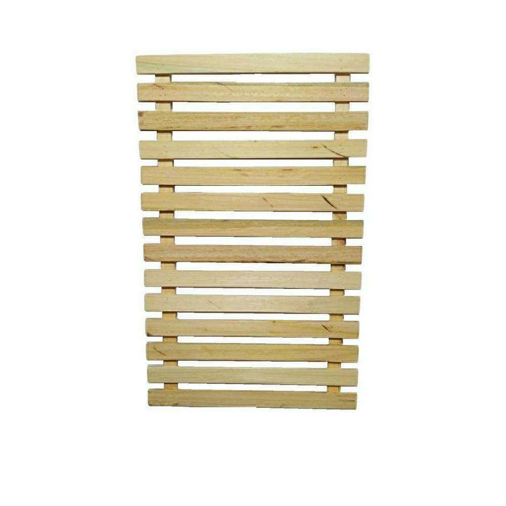 Jardim Vertical Painel Modulado Madeira Eucalipto 1 - 80X40