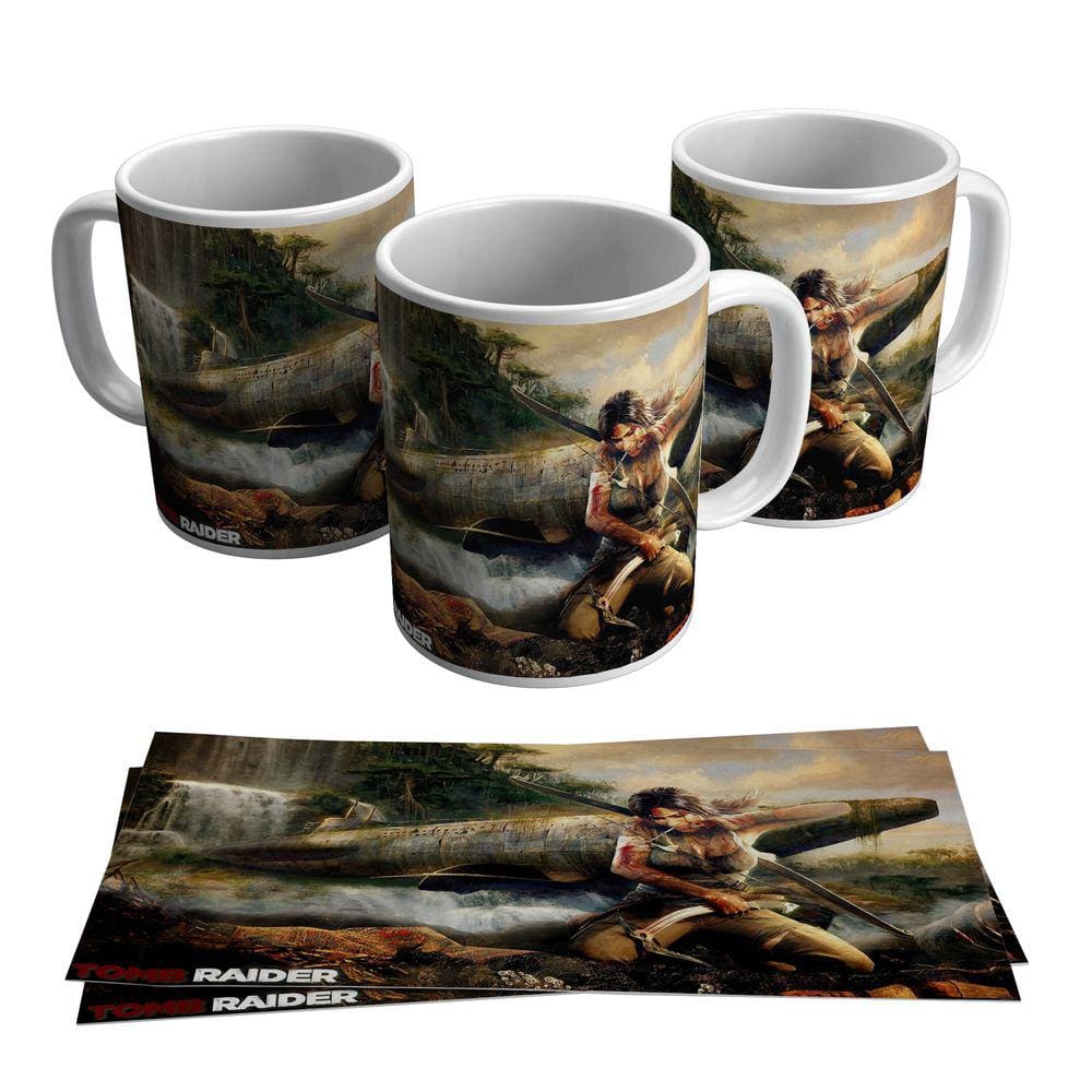 Caneca Tomb Raider Vídeo Game 325ml