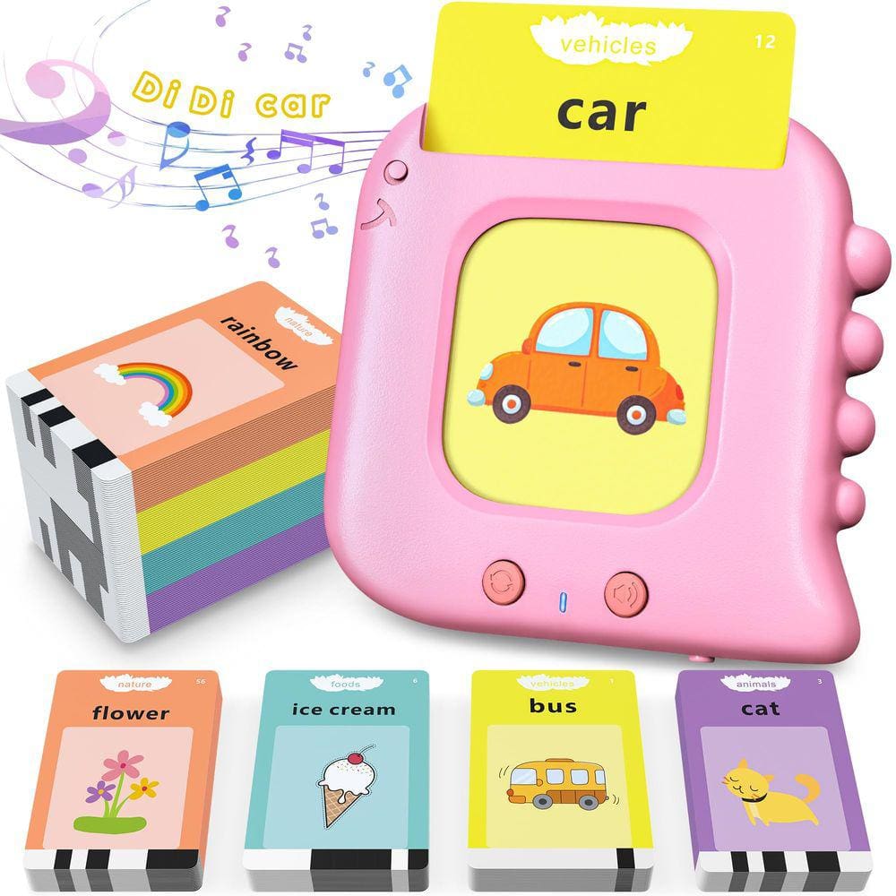 Talking Flash Cards Kuovei com 224 palavras visuais para crianças