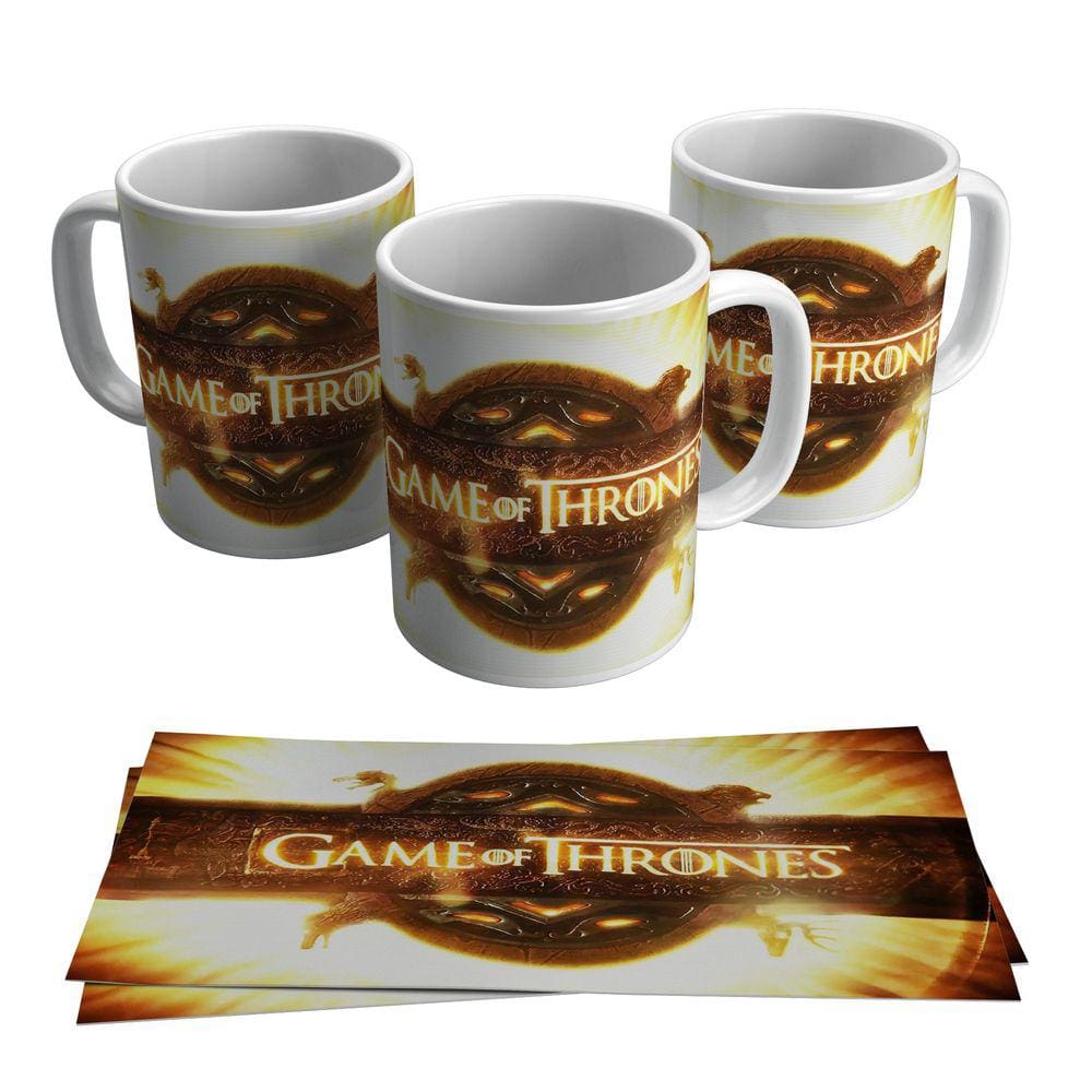 Caneca Game Of Thrones Símbolo 325ml