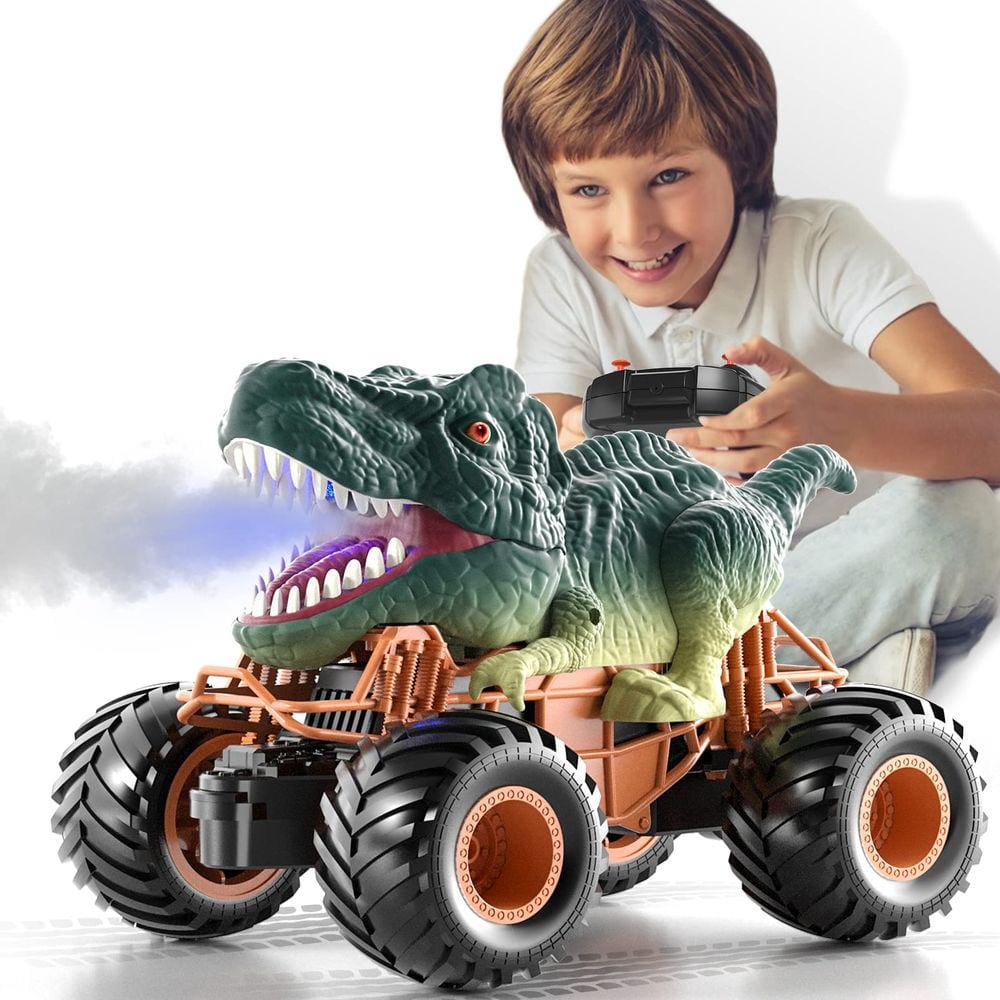 Dinosaur Car Bennol com controle remoto para crianças de 3 a 8 anos