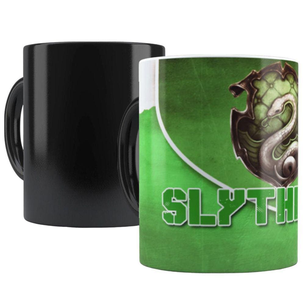 Caneca Mágica Harry Potter Sonserina Modelo 11
