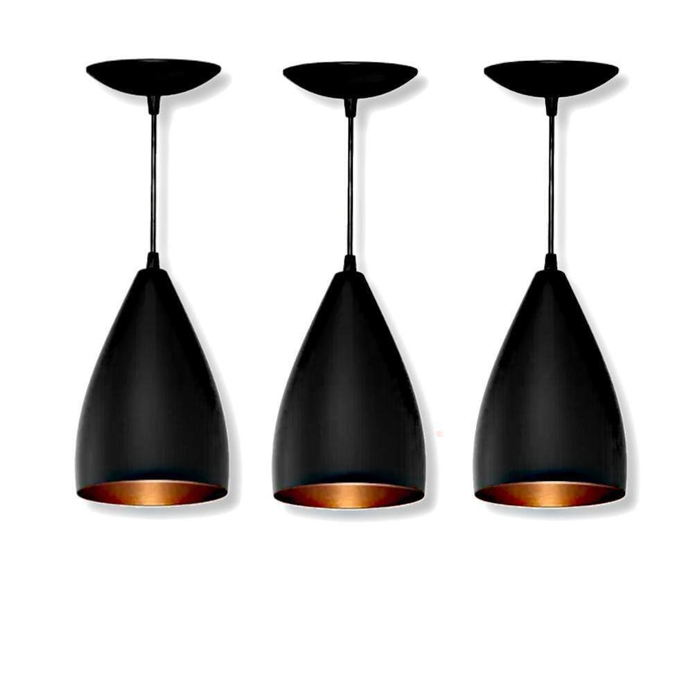 Pendente Aramado Vegas Cozinha Pronta Lustre De Teto