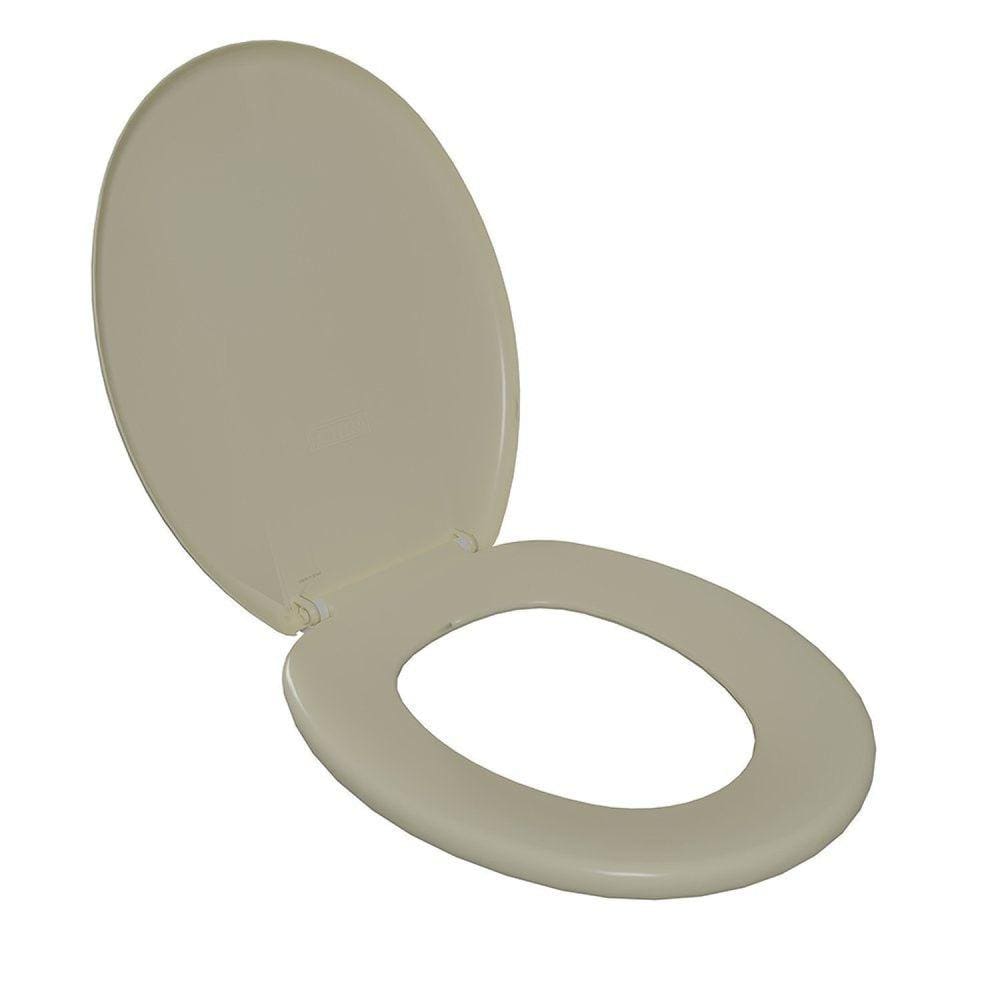 Assento Sanitário Almofadado Slim Astra Bege Claro