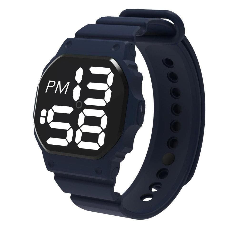 Relógio Digital Esporte Bracelete Led Adulto Infantil Barato